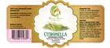 CITRONELA Aceite Esencial- 100% PURO, Grado Terapéutico, 1 FL Oz/30 ml- Botella de vidrio con pipeta cuentagotas