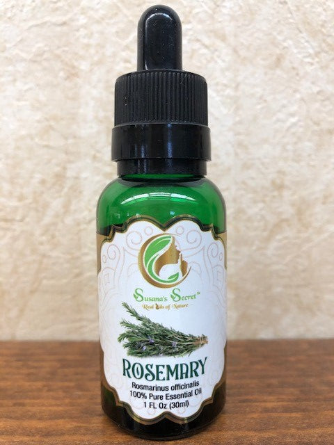 ROSEMARY Essential Oil- 100% PURE, Therapeutic-Grade, 1 FL Oz/30 ml- Glass bottle w/dropper pipette