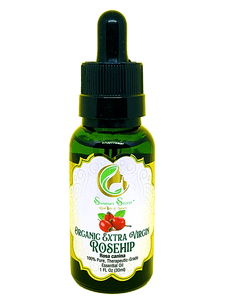 ROSEHIP Organic Extra Virgin Cold Pressed Oil- 100% PURE, Therapeutic-Grade, 1 FL Oz/30 ml- Glass bottle w/dropper pipette