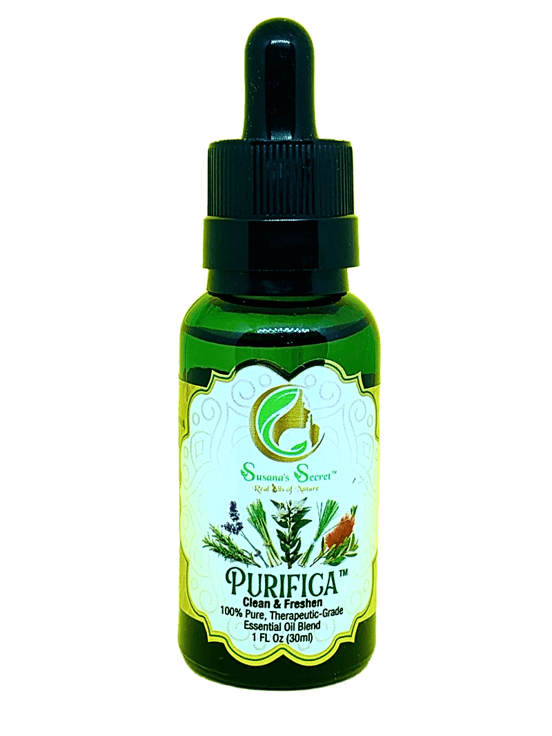 "PURIFICA" (PURIFICATION)- Clean & Freshen- Essential Oil Blend- 100% PURE, Therapeutic-Grade, 1 FL Oz/30 ml- Glass bottle w/dropper pipette. Purifica is our version of Young Living's Purification